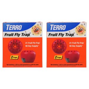 TERRO Fruit Fly Traps for Indoors