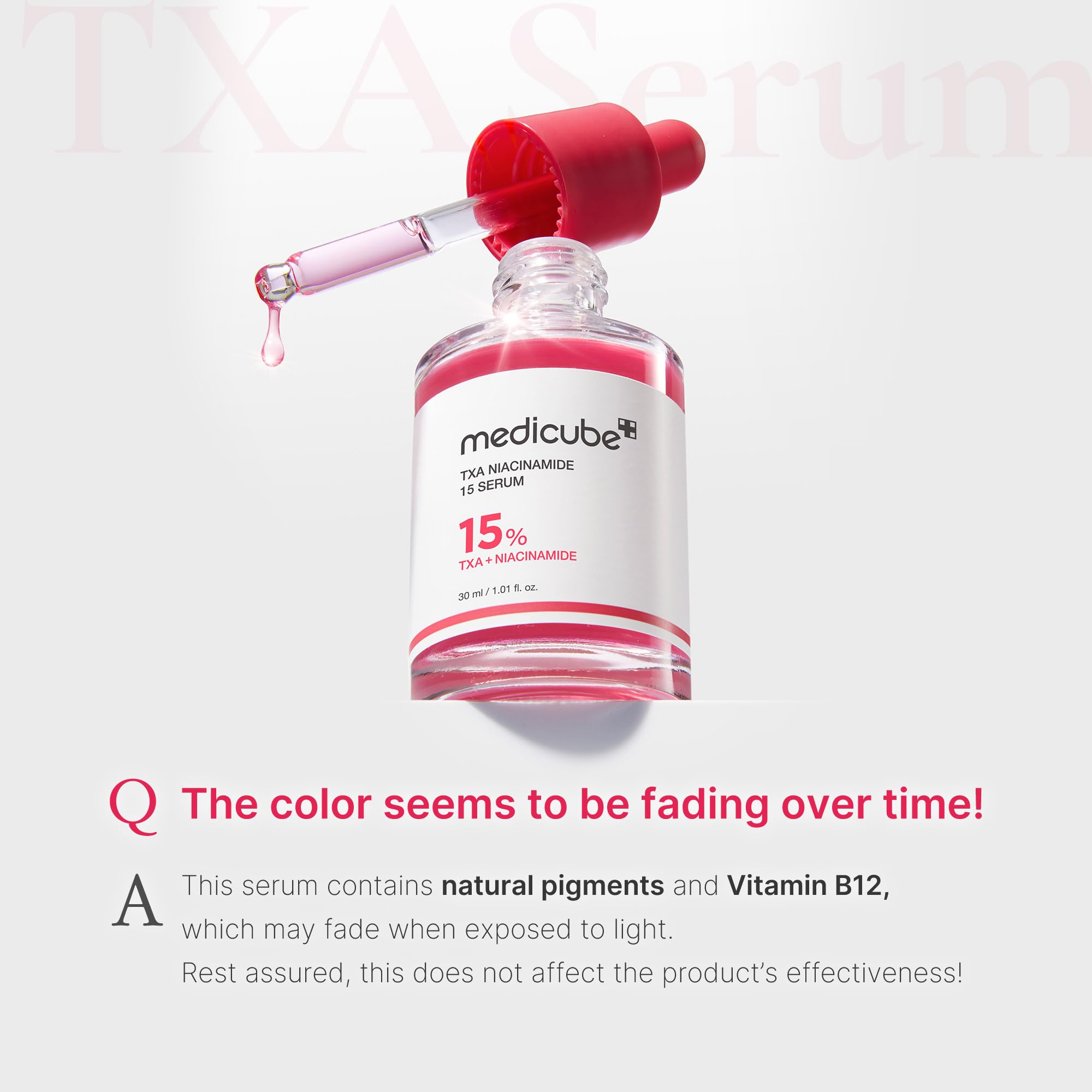 medicube TXA+Niacinamide 15% Glow Facial Serum for After Spot Care - Image 5